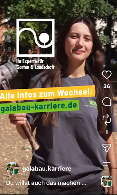 Reel: Story einer Quereinsteiger*in